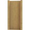 Ekena Millwork 8-in W x 12-in D x 16-in H Balboa Slat Rough Cedar Woodgrain TimberThane Outlooker, Primed Tan OUTUR080X12X16BOA24RCPR - alternate 3